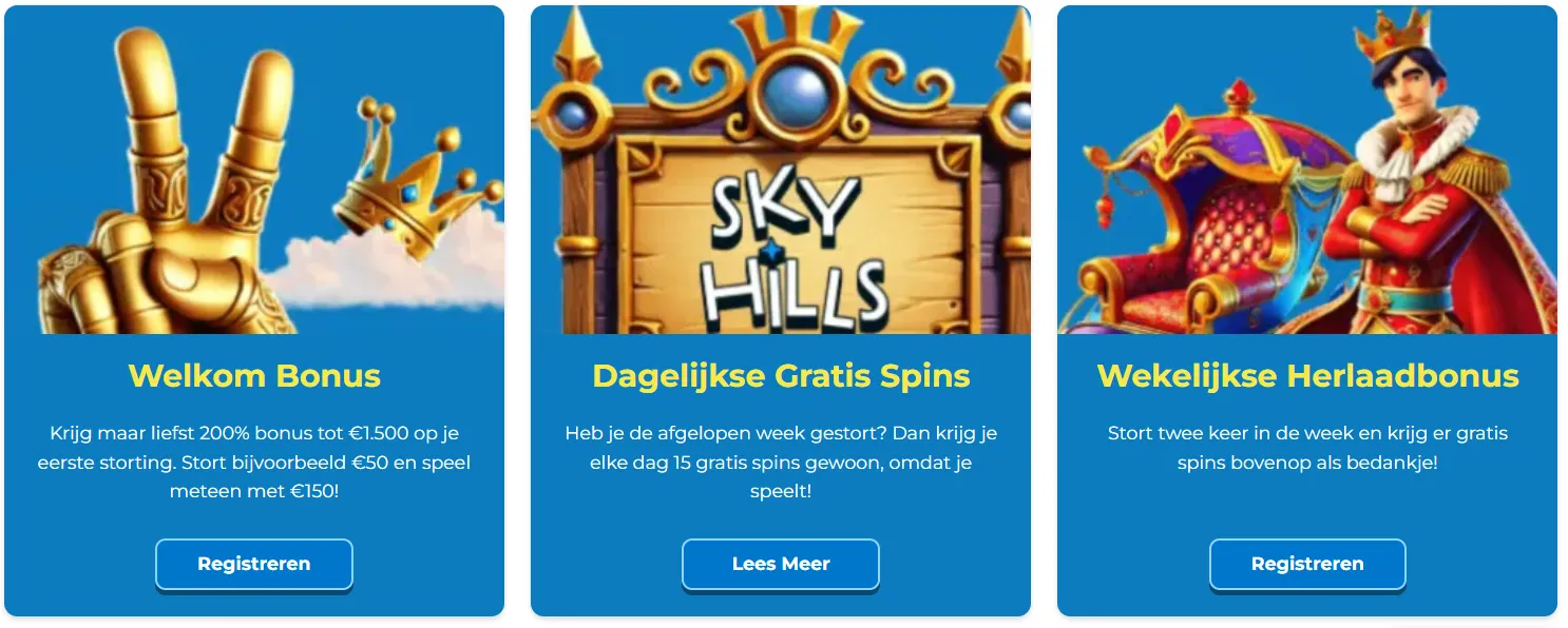 Bonussen Skyhills